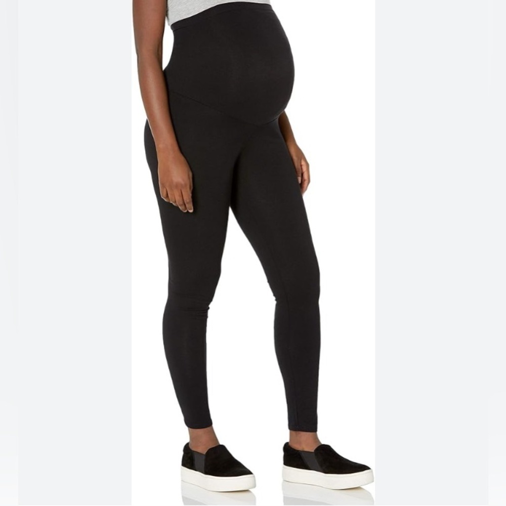 Motherhood black over the belly leggings size‎ small
